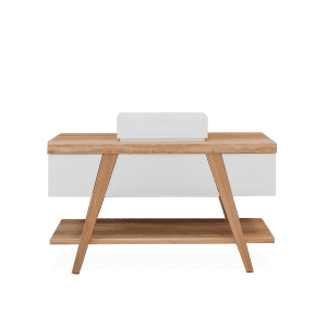 bathroom wooden table
