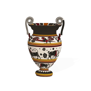 egyptian brown vase